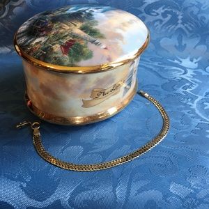 Gold plated bracelet